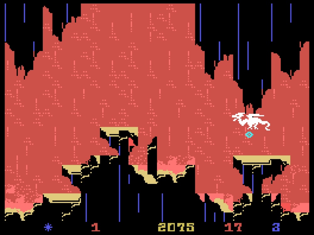 Gameplay of Wing War for Colecovision